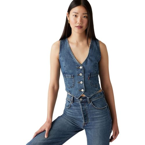 Giacche A8749 0013 TAILORED VEST DENIM-BIG YIKES - Levis - Modalova