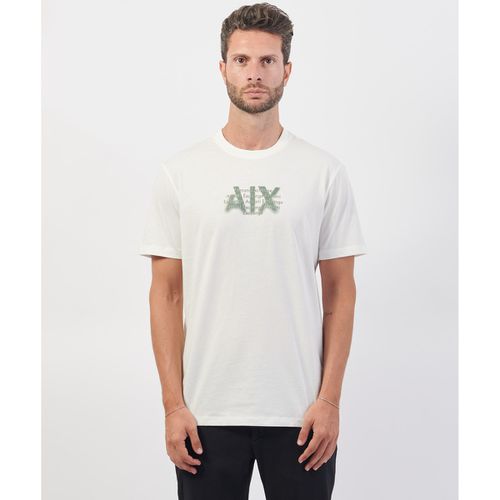 T-shirt & Polo T-shirt uomo con logo in cotone - EAX - Modalova