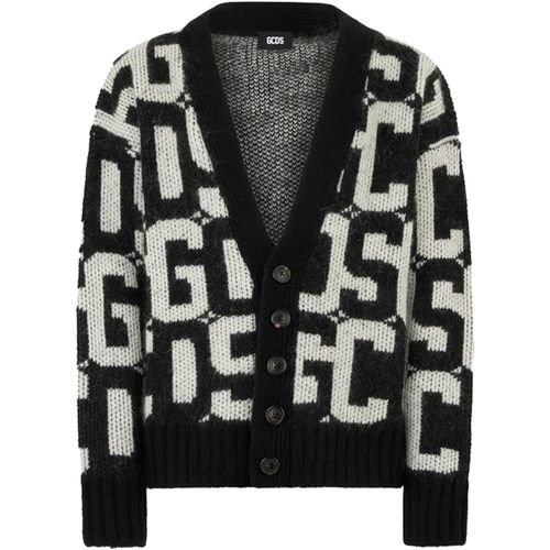 Gilet / Cardigan MONOGRAM BUTTONED CARDIGAN - Gcds - Modalova