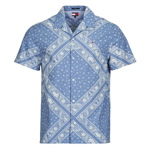 Camicia a maniche corte TJM REG AOP SS SHIRT EXT - Tommy Jeans - Modalova