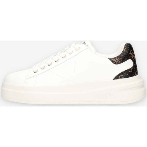 Sneakers alte FLJELB-LEA12-WHBRO - Guess - Modalova