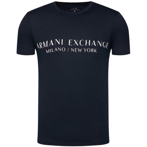 T-shirt maniche corte 8NZT72 Z8H4Z - Uomo - EAX - Modalova