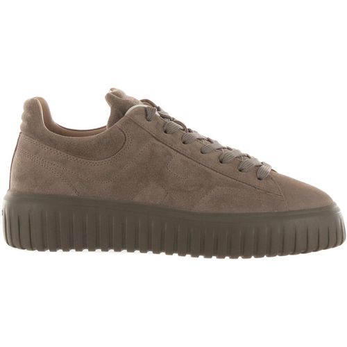 Sneakers Sneaker h-stripes in camoscio - Hogan - Modalova