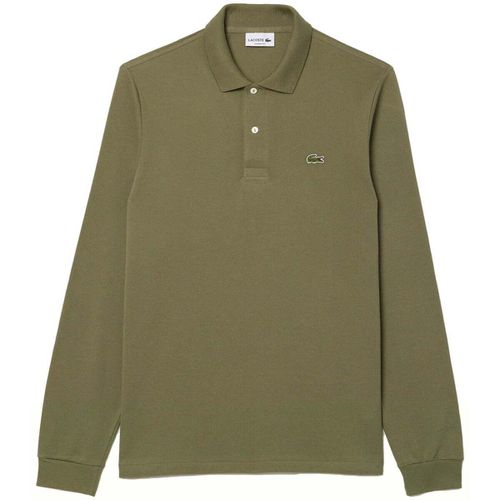 T-shirt & Polo Classic Fit Long Sleeve Polo Shirt Khaki Green - Lacoste - Modalova