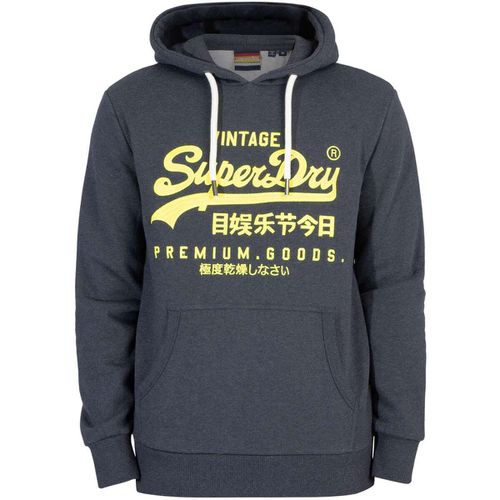 Felpa Felpa Con Cappuccio Con Logo Grafico Vintage Al Neon - Superdry - Modalova