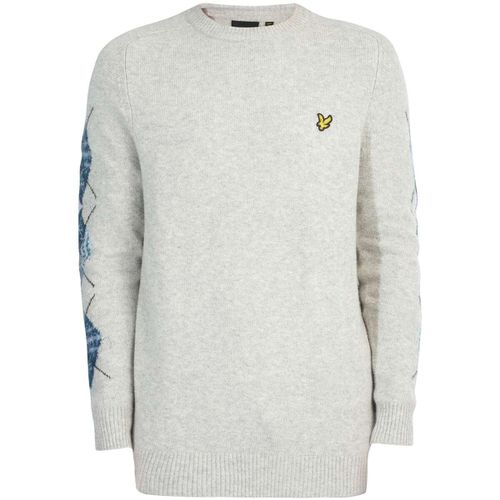 Maglione Maglia Con Maniche A Rombi - Lyle & Scott - Modalova