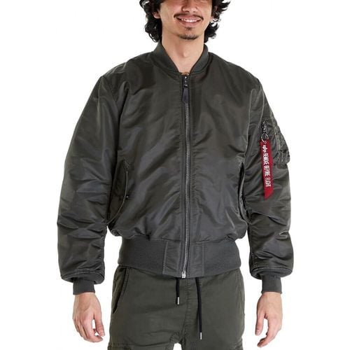 Giubbotto Bomber Reversibile Ma-1 Heritage RepGrey - Alpha - Modalova