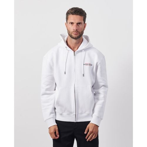 Felpa Felpa uomo fullzip con cappuccio - Guess - Modalova