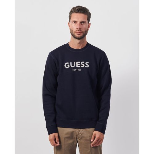 Felpa Felpa uomo con logo sul davanti - Guess - Modalova