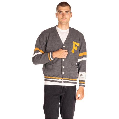 Felpa MAGLIA CARDIGAN PATCH - Front Street 8 - Modalova