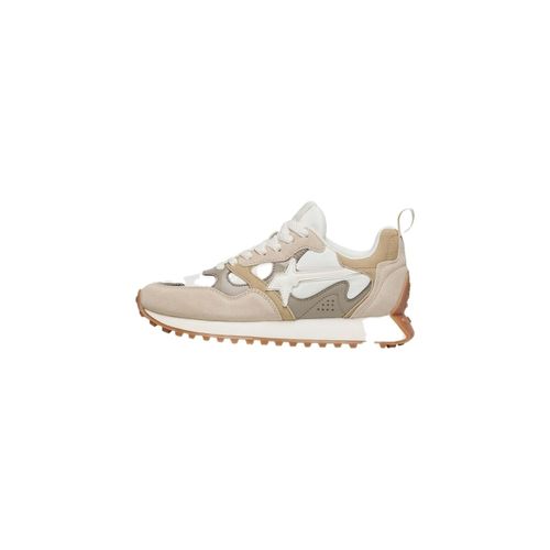 Sneakers Loop W Suede Nylon - Cream Bone Platinum - 0012018637-01-1e95 - W6yz - Modalova