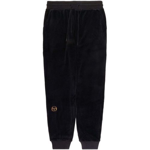 Pantaloni Sportivi Court TP Velour Track Pants Jogger Black - Sergio tacchini - Modalova