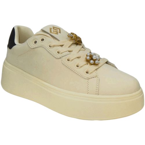 Sneakers basse ; ECOPELLE GB867 - Gold&gold - Modalova