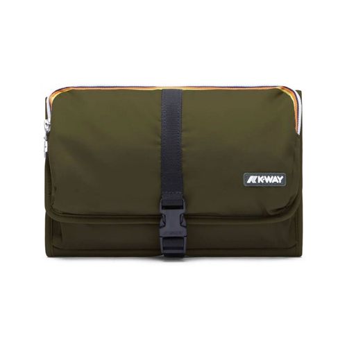 Borsa Beauty Case Reville Green Blackish - K-way - Modalova