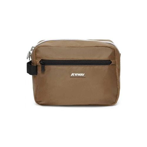 Borsa Beauty Case Demu Brown Corda - K-way - Modalova