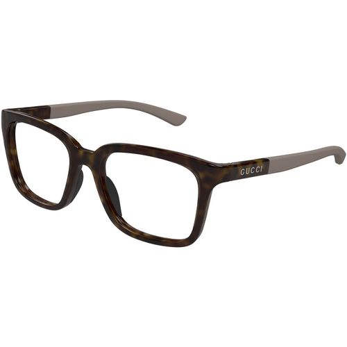 Occhiali da sole GG1738O Montature da vista, Havana/Trasparente, 52 mm - Gucci - Modalova