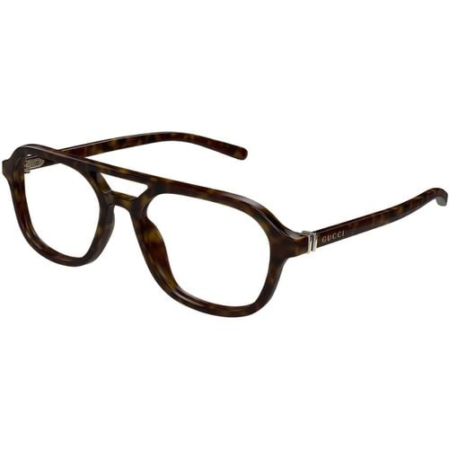 Occhiali da sole GG1673O Montature da vista, Havana/Trasparente, 53 mm - Gucci - Modalova