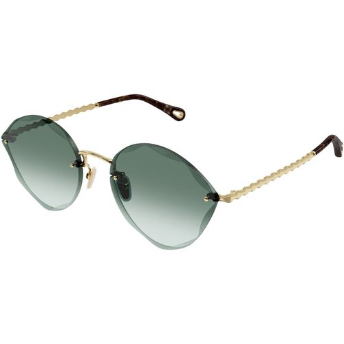 Occhiali da sole Chloe CH0253S Occhiali da sole, /Verde, 58 mm - Chloé - Modalova