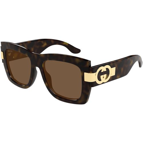 Occhiali da sole GG1688S Occhiali da sole, Havana/Marrone, 54 mm - Gucci - Modalova