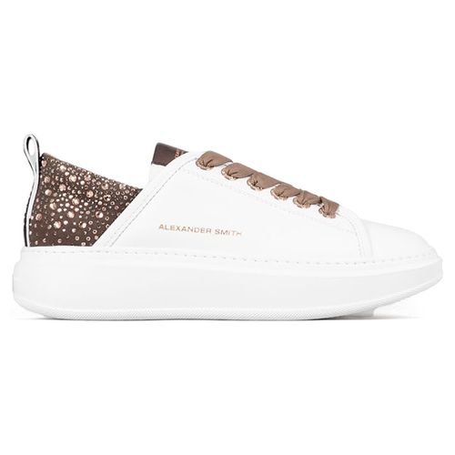 Sneakers Sneaker Wembley bronzo in pelle - Alexander Smith - Modalova