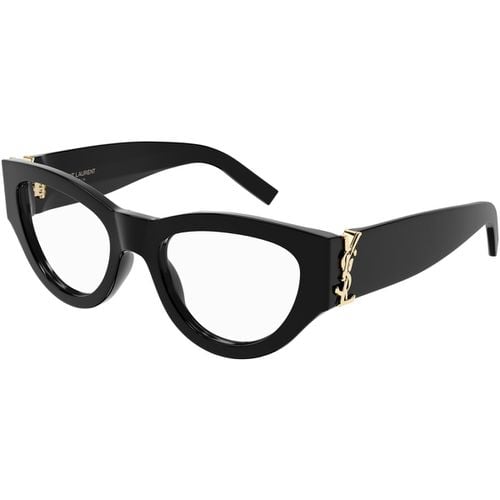 Occhiali da sole SL M94 OPT Montature da vista, /Trasparente, 53 mm - Saint Laurent - Modalova