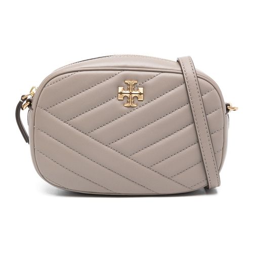 Borsa a tracolla Camera bag Kira Chevron in pelle con tracolla - Tory Burch - Modalova