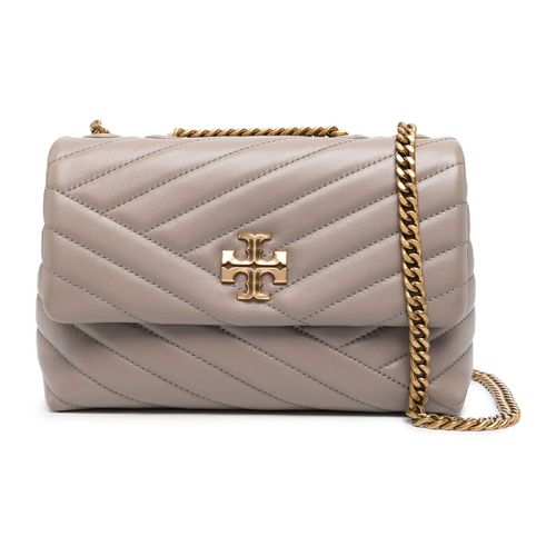 Borsa a tracolla Borsa a spalla Kira piccola grigio in pelle - Tory Burch - Modalova