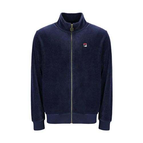 Giacca Sportiva Marc Velour Track Top Jacket Navy - Fila - Modalova