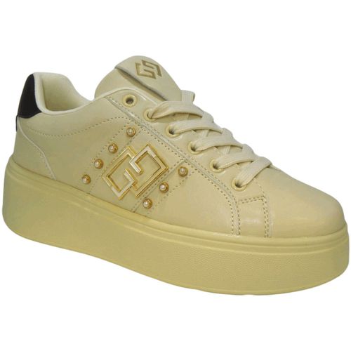 Sneakers basse ; ECOPELLE GB881 - Gold&gold - Modalova