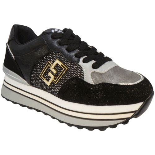 Sneakers basse PLATFORM ; ECOPELLE GB892 - Gold&gold - Modalova