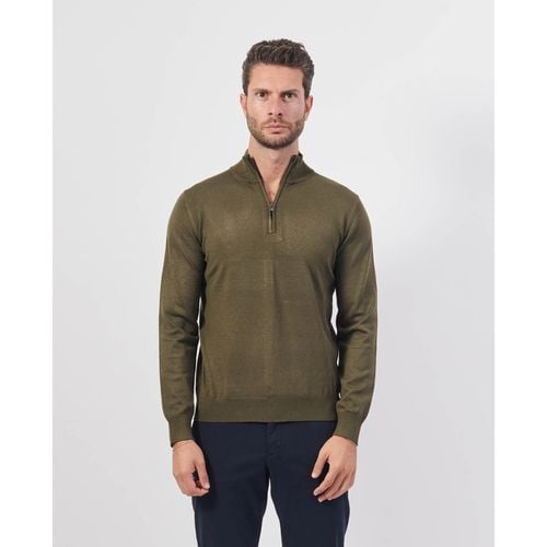 Maglione Maglione uomo Settemezzo con mezza zip - Sette/Mezzo - Modalova