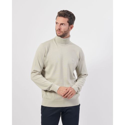 Maglione Maglione uomo a collo alto in cotone e cashmere - Boss - Modalova