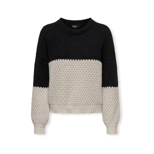 Maglione Rose Life Knit - Black/Pumice - Only - Modalova