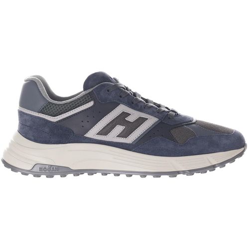 Sneakers Sneaker hyperlight in camoscio e tessuto tecnico - Hogan - Modalova