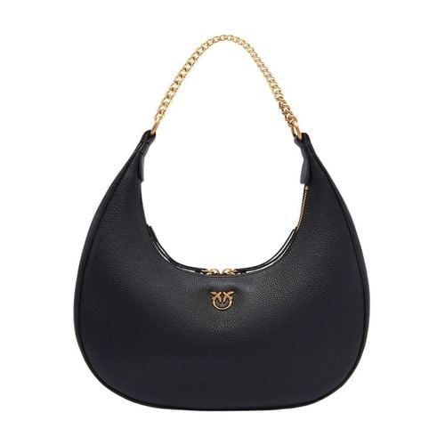 Borsa a spalla BRIOCHE HOBO CLASSIC PELLE BOTTALATA - Pinko - Modalova