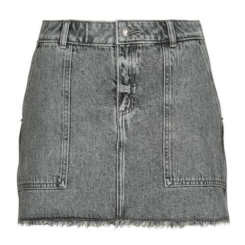 Gonna FRAYED DENIM MINI SKIRT - MICHAEL Michael Kors - Modalova