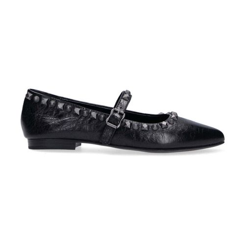 Ballerine ballerina beatnik borchie pelle nera - Ash - Modalova