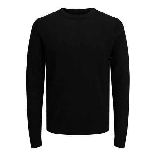 Maglione 12216817 MERINO CREW-BLACK - Jack & jones - Modalova