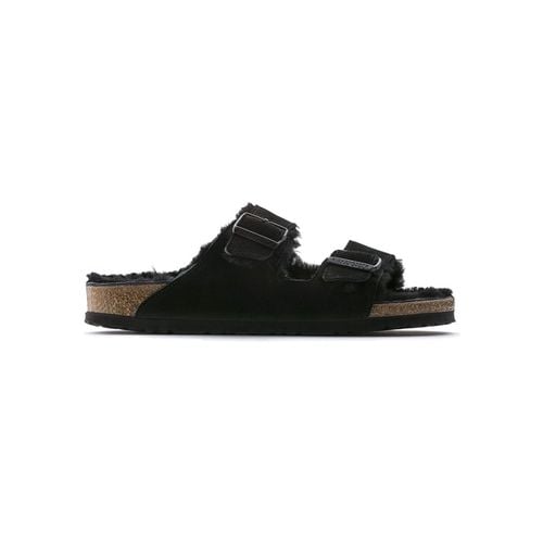 Sandali Arizona Shearling Narrow - Black - Birkenstock - Modalova