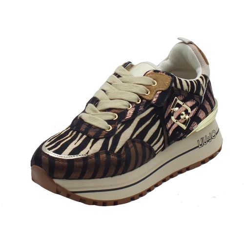 Sneakers BF4001 Maxi Wonder Pony Beige - Liu jo - Modalova