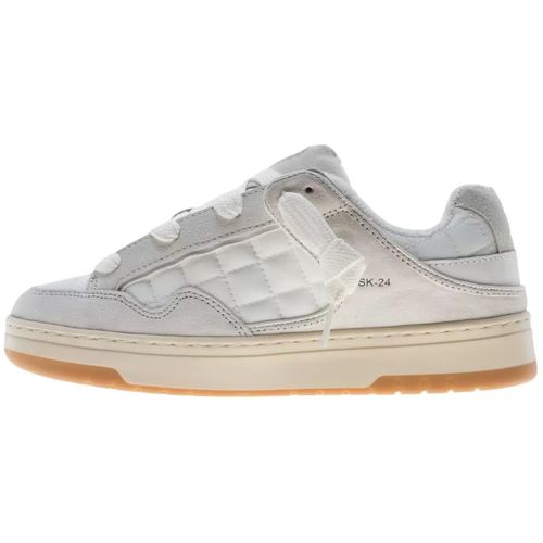 Sneakers skate nylon bianche donna - Date - Modalova