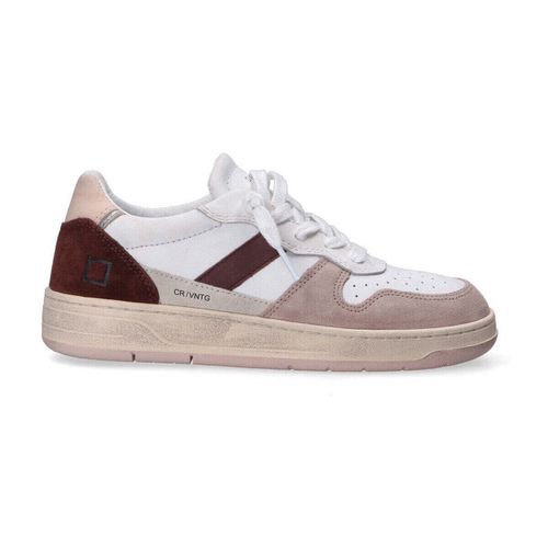 Sneakers basse D.A.T.E. sneaker court 2.0 marrone rosa - Date - Modalova