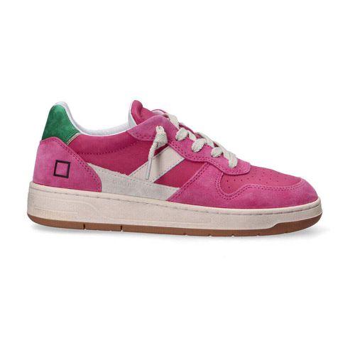 Sneakers basse D.A.T.E. sneaker court 2.0 fuxia verde - Date - Modalova