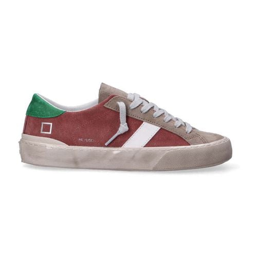 Sneakers basse D.A.T.E. sneaker hill low rosa verde - Date - Modalova