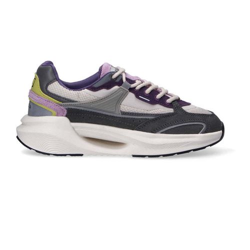 Sneakers basse D.A.T.E. sneaker vela viola grigia - Date - Modalova