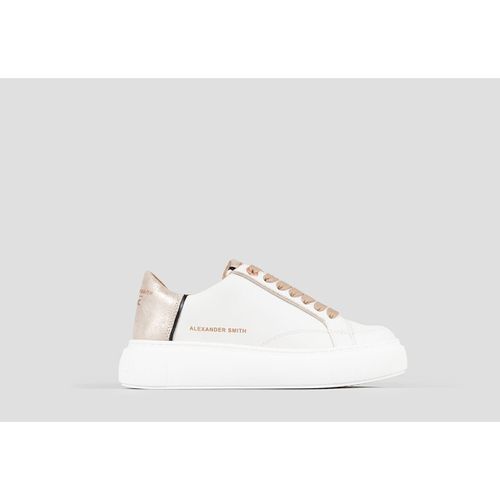 Sneakers ECO-GREENWICH WOMAN WHITE GOLD - Alexander Smith - Modalova