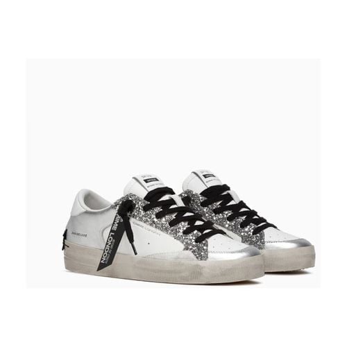 Sneakers SK8 DELUXE 26102PP5-WHITE/SILVER - Crime london - Modalova