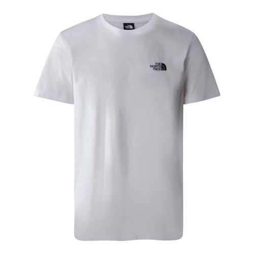 T-shirt & Polo NF0A87NG M SS SIMPLE DOME-FN41 TNF WHITE - The north face - Modalova