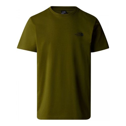 T-shirt & Polo NF0A87NG M SS SIMPLE DOME-PIB FOREST OLIVE - The north face - Modalova