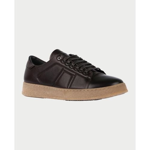 Sneakers Sneakers uomo in vera pelle - Exton - Modalova